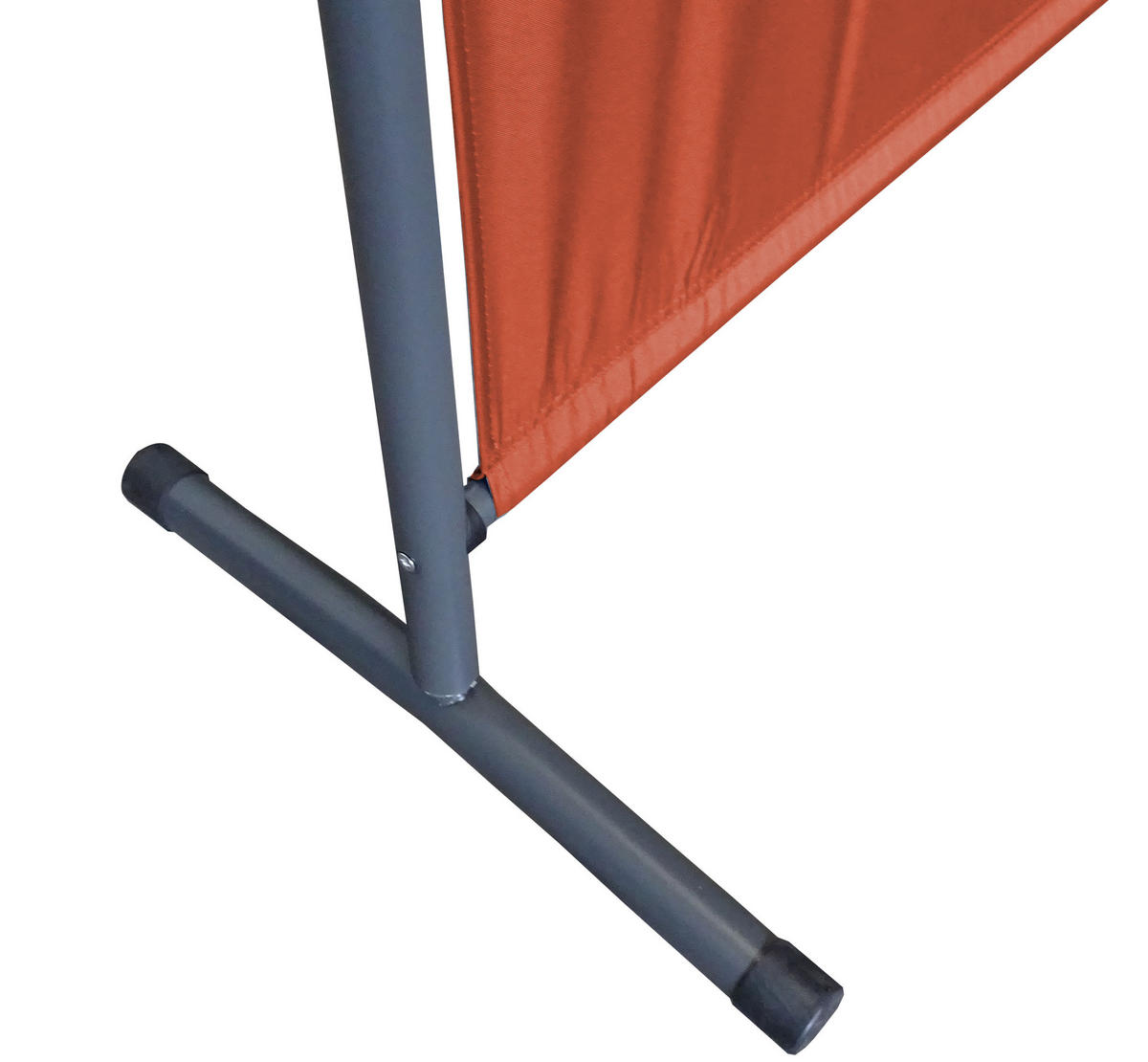 PARAVENT 2 Stück 1-tlg. 180x178 cm Rotorange - Terracotta, Metall (178/180cm) - QUICK STAR