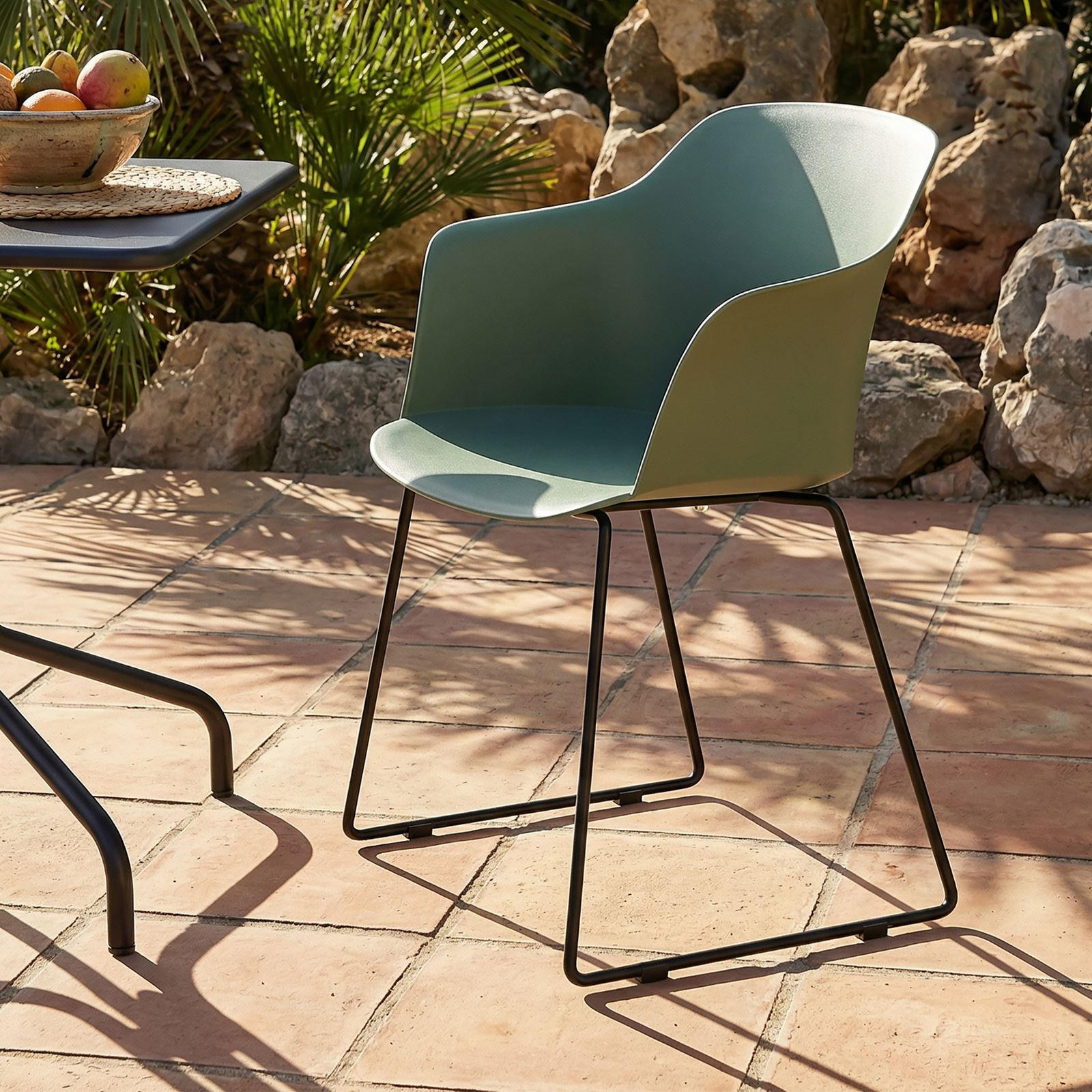 GARTENSTUHL FORO 4ER-SET - Grün, Textil (58/82/52cm) - IDIMEX