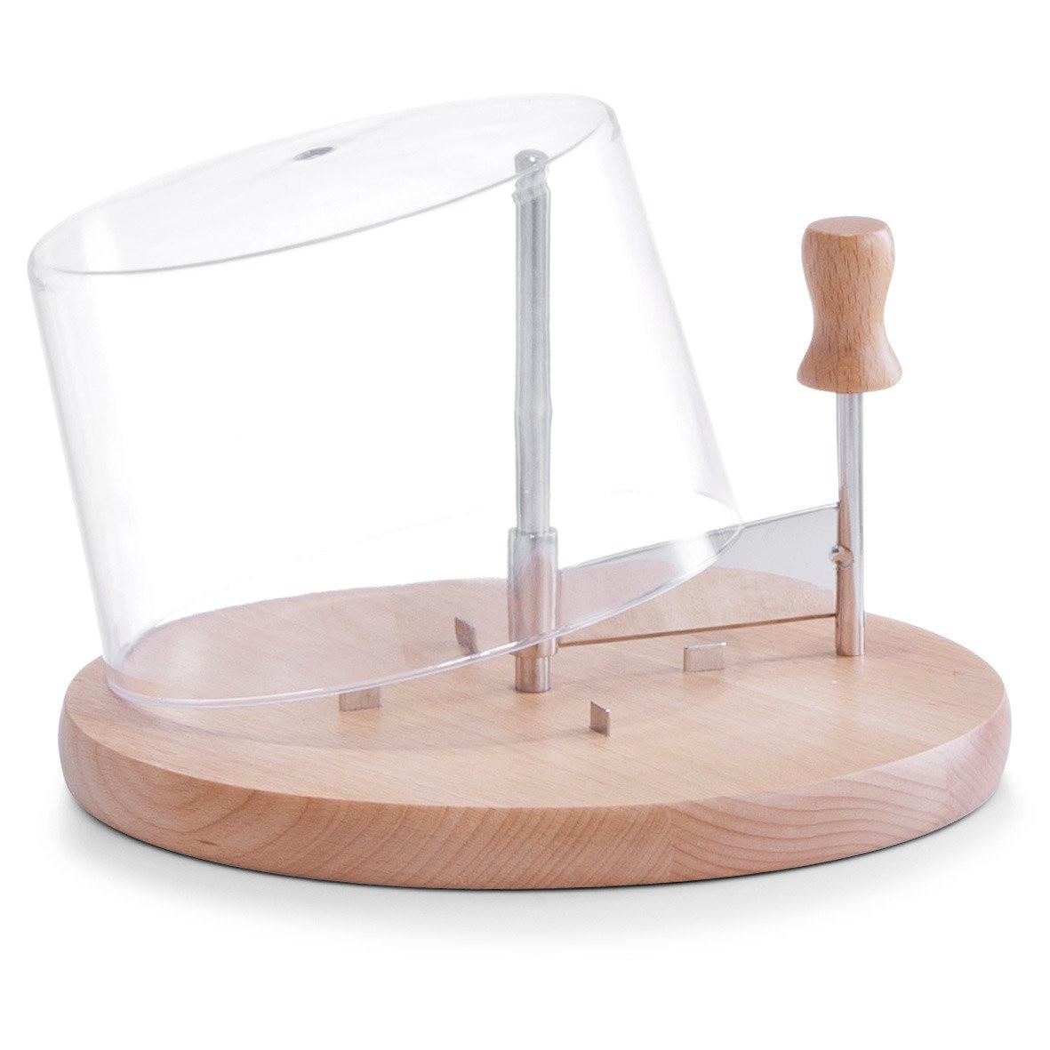 Zeller Käseschneide-Set Transparent 22.5x22.5 cm