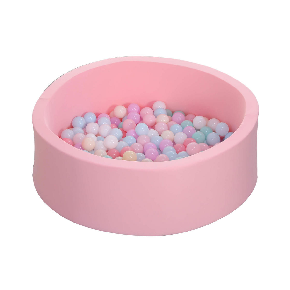 BÄLLEBAD Rosa 90/90/28 cm - Rosa, Kunststoff (90/90/28cm)