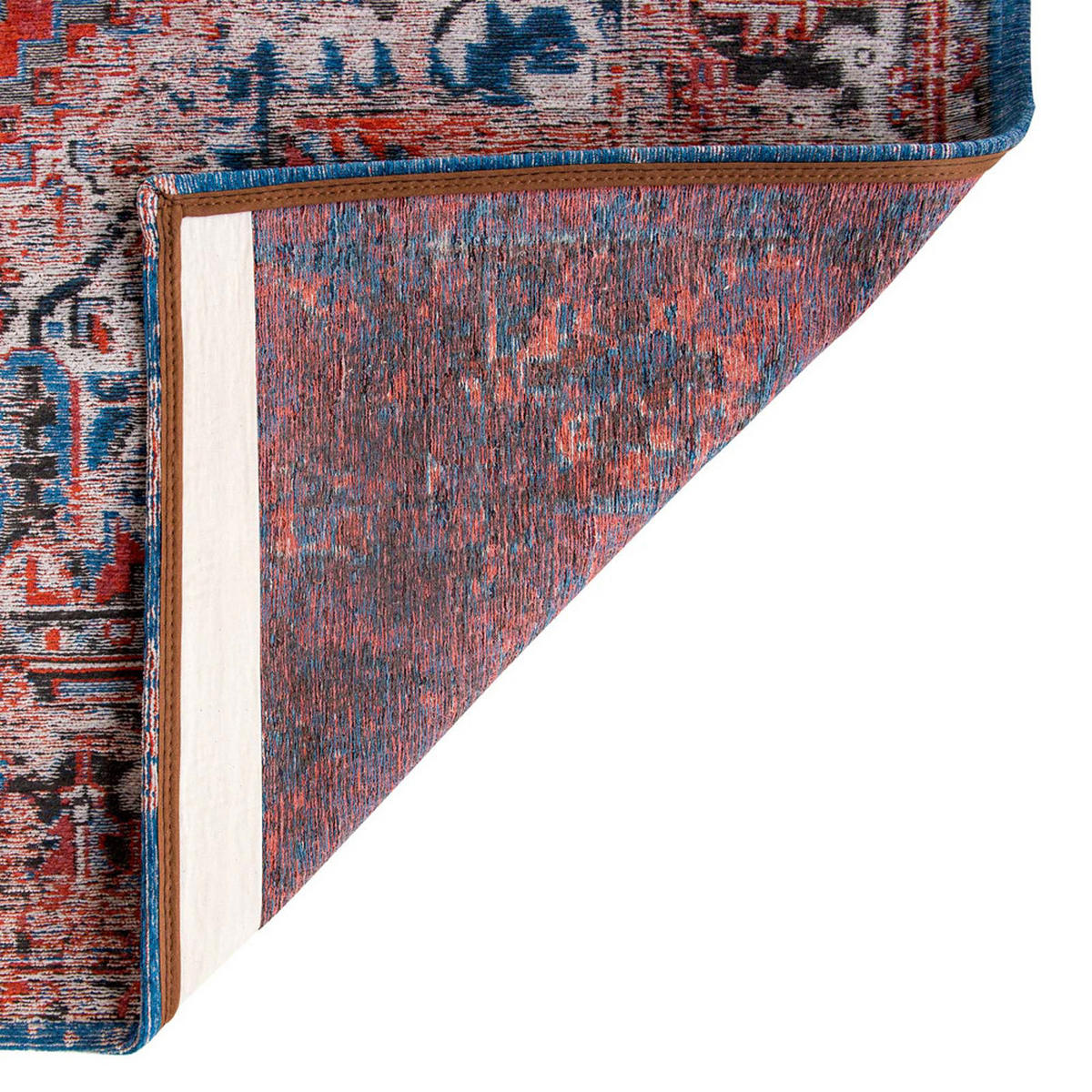TEPPICH Classic Brick Antiquarian 140/200 cm - Rot, Textil (140/200cm) - Louis De Poortere