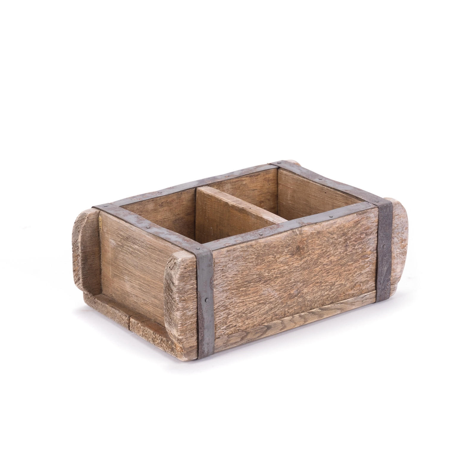 HOLZKISTE Brick Massivholz, Ziegelform - Naturfarben, Holz (9cm) - DESIGN DELIGHTS