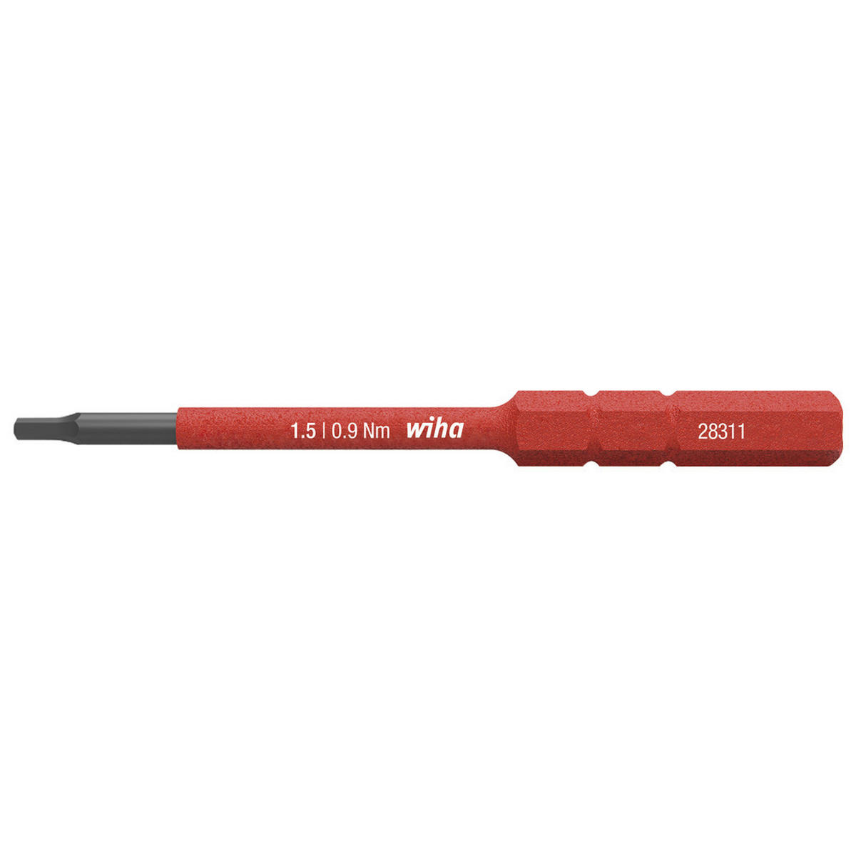BIT slimBIT electric 2831, Innensechskant, 6,0 x 75 mm - Multicolor, Kunststoff (75/5/5cm) - Wiha