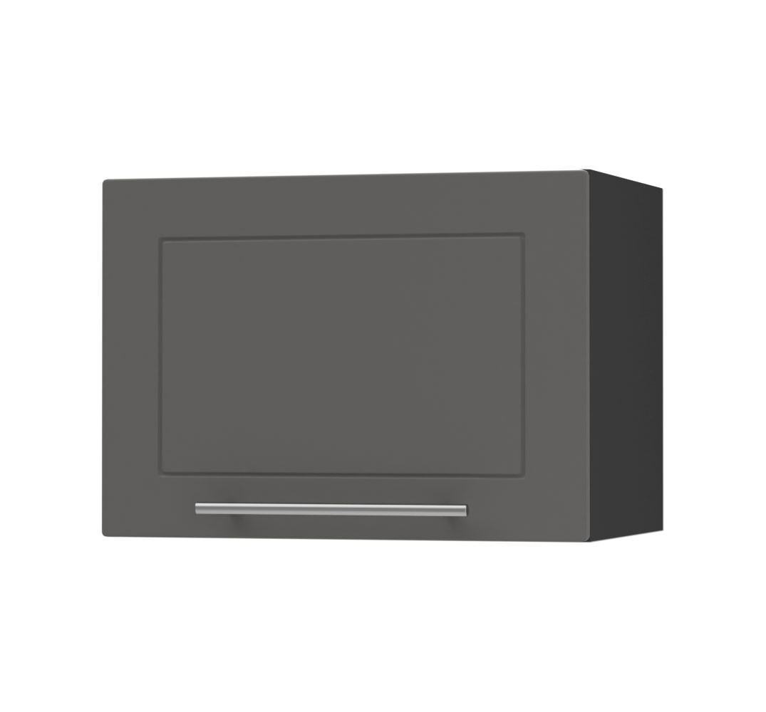 Feldmann-Wohnen Klapphängeschrank Graphit, Schwarz 50x36x32.5 cm