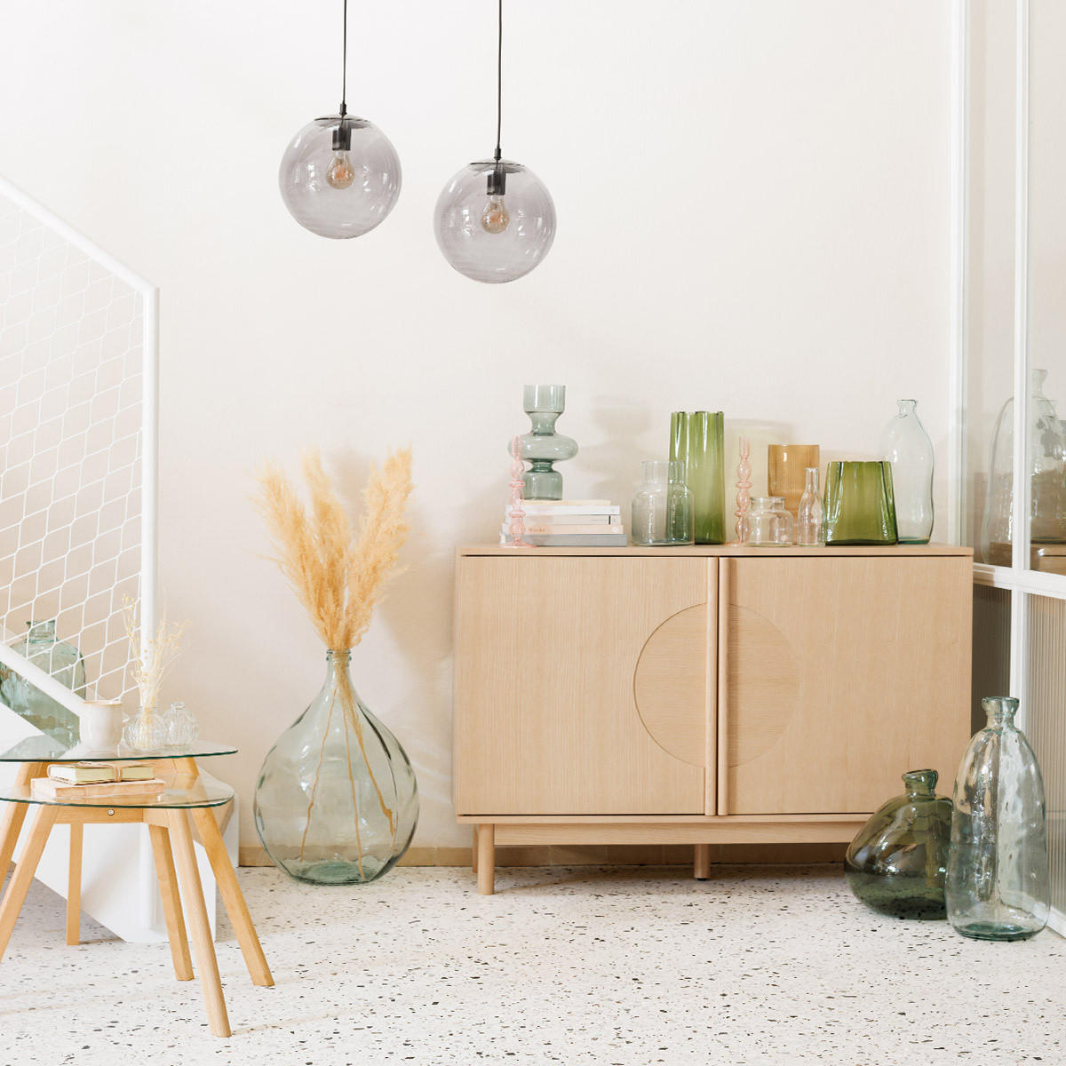 KOMMODE japandi Arden 119/40/80 cm - Braun, Holzwerkstoff (40/80/119cm) - Atmosphera Createur d´interieur
