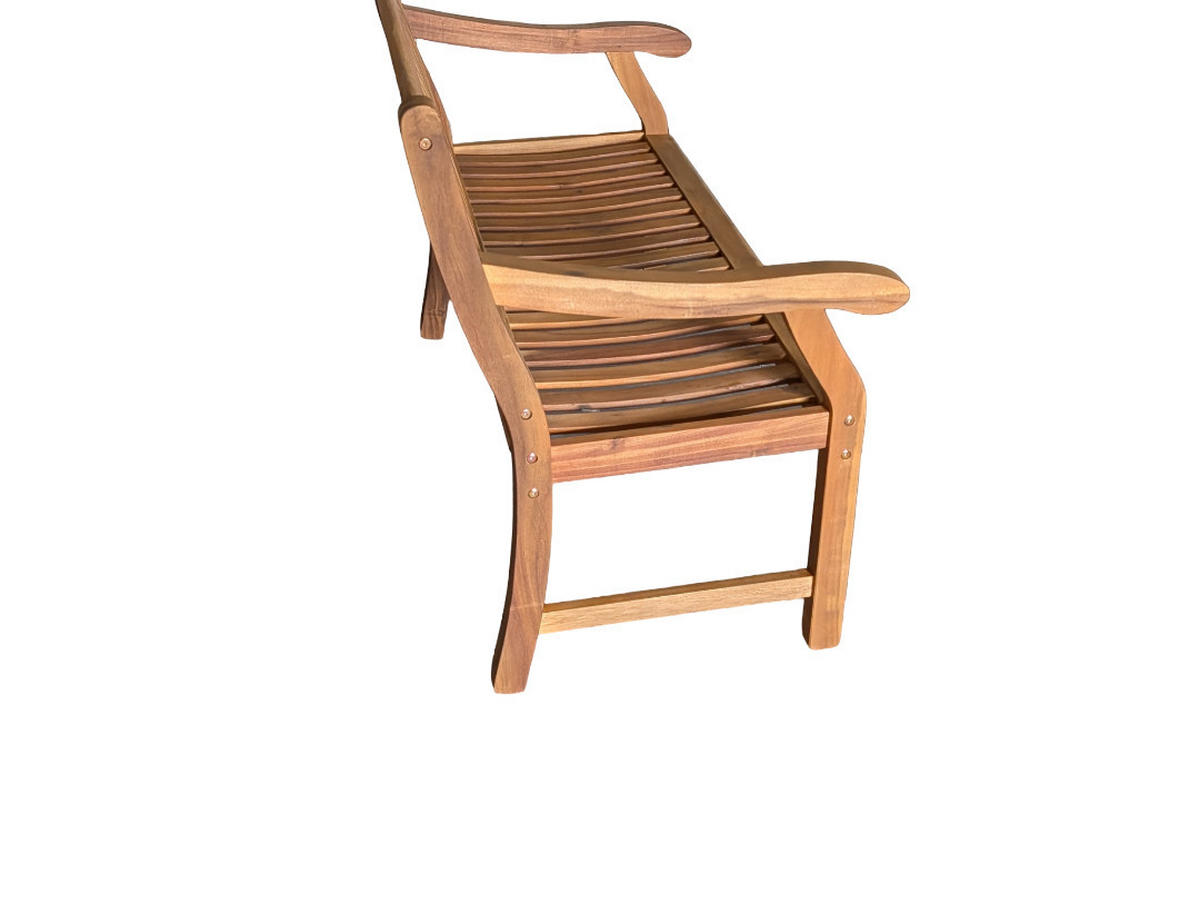 GARTENBANK Akazie 3er - Akaziefarben, Holz (68/90/158cm) - Sedex