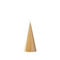 KERZE "BAUM" Christmas Chic gold 20 cm - Goldfarben, Naturmaterialien (8.5/20/8.5cm) - Villeroy & Boch
