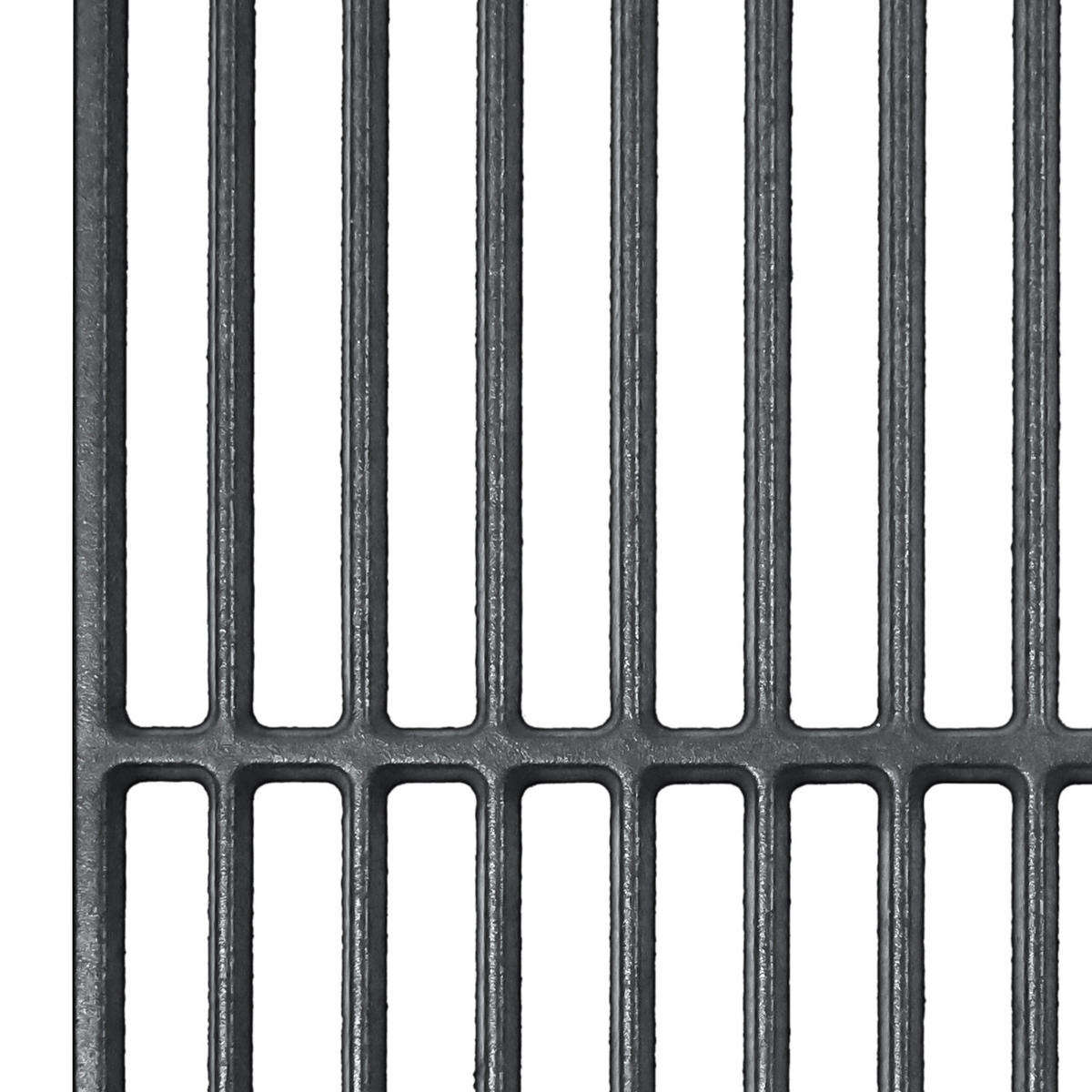 GRILLROST BRANDO 4+1 Gusseisen - Schwarz, Metall (60/34cm) - TAINO