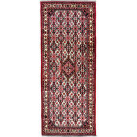 TEPPICH Assadabad Blau 201/81 cm Schurwolle - Blau, Textil (81/201cm) - Looma