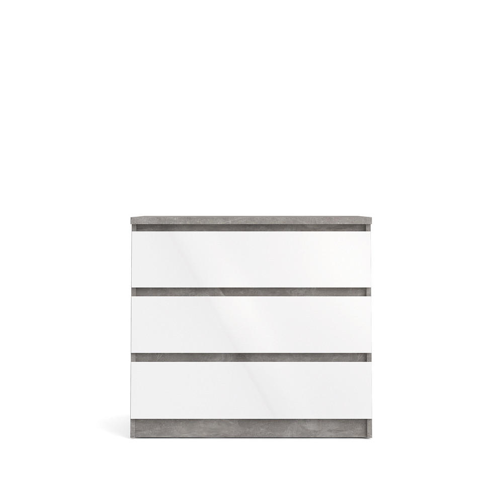 ebuy24 Kommode Grau 77x70x50 cm