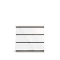 KOMMODE Beton Dekor - Grau, Holzwerkstoff (77/70/50cm) - ebuy24