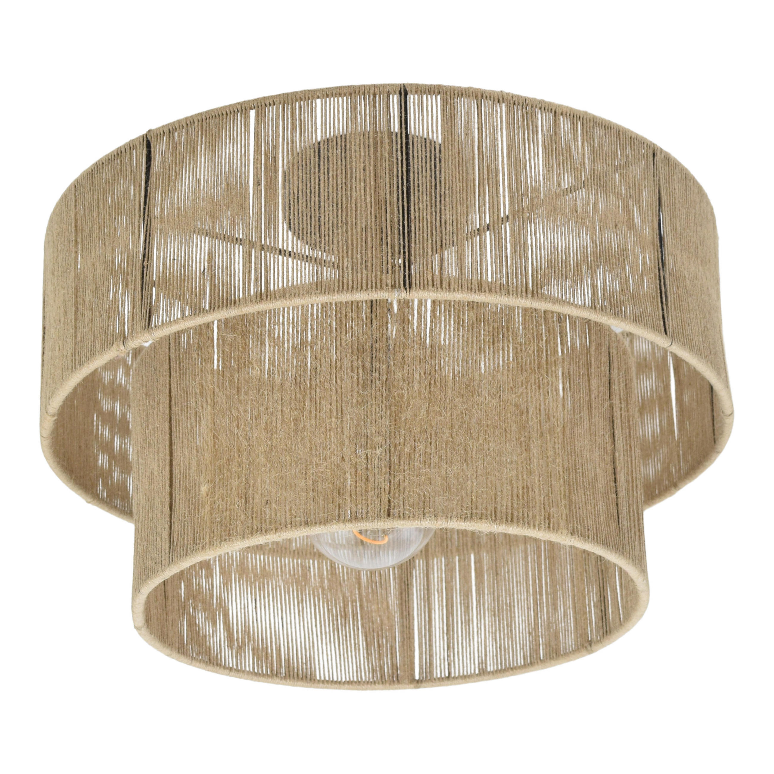 DECKENLEUCHTEN Diro Braun - Dunkelbraun, Metall (45/45/26cm) - Urban Interiors