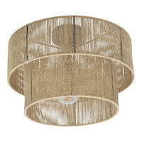 DECKENLEUCHTEN Diro Braun - Dunkelbraun, Metall (45/45/26cm) - Urban Interiors