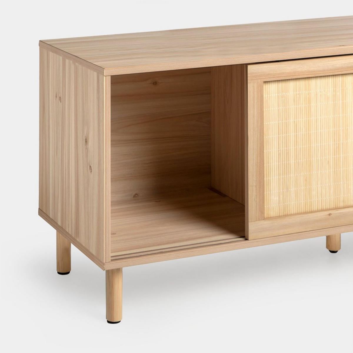 TV-ELEMENT Timor Natürlich 140 cm x 54 cm - Naturfarben, Holzwerkstoff (140/54/40cm)