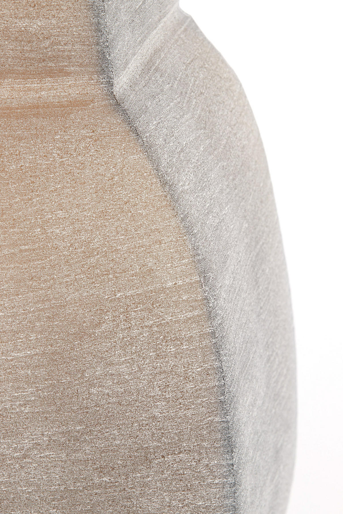 VASE Veliko Braun Ø24,5/50,5 cm - Dunkelbraun, Glas (50.5cm) - Light & Living