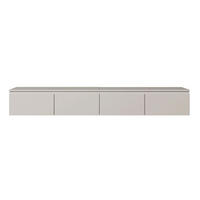 TV-LOWBOARD Bemmi Greige 200/28/32 cm - Kaschmir, Holzwerkstoff (200/28.4/31.8cm) - Selsey