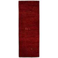 LÄUFER Orient handgeknüpft Rot 220/81 cm Schurwolle - Rot, Textil (81/220cm) - Looma