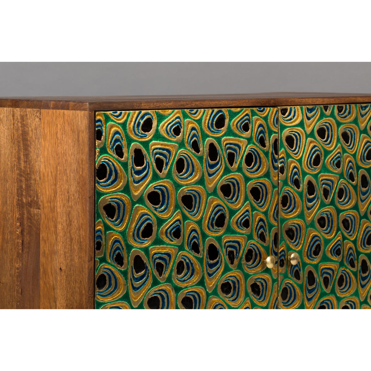 SIDEBOARD Meena - Multicolor, Holz (95/80/40cm) - Dutchbone