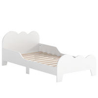 KINDERBETT MDF Weiß - Weiß, Holzwerkstoff (70/140cm) - AIYAPLAY
