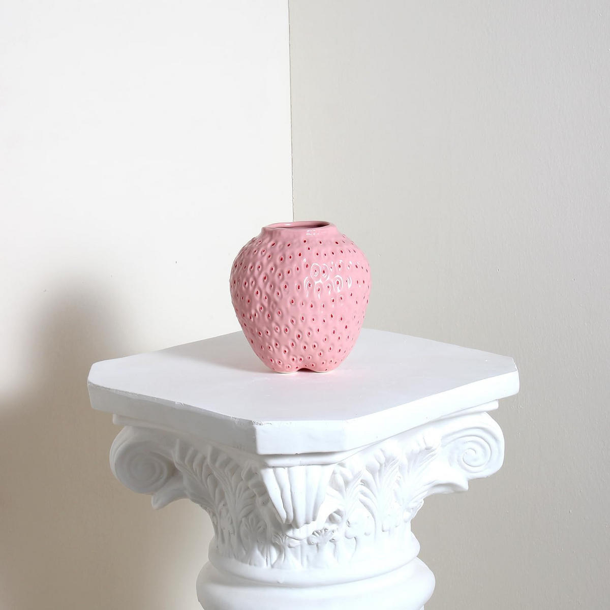VASE Keramik - Pink, Keramik (13cm) - LIBRATON