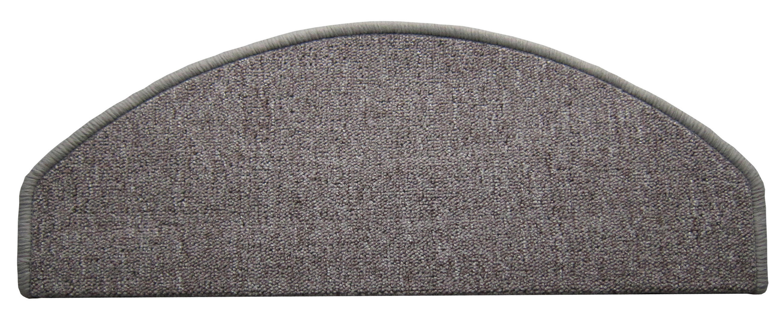STUFENMATTE Set. 15 Stück "Napoli" Flachgewebe uni Grau 24 x 65 cm - Grau, Textil (24/65/4cm) - oKu-Tex