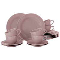 KAFFEESERVICE Beat Color Glaze Altrosa 18er Set - Robinienfarben, Keramik (24/18.1/43cm) - Seltmann Weiden