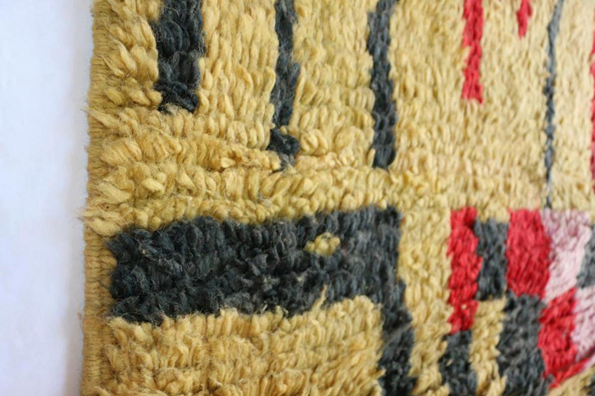 BERBERTEPPICH aus Marokko aus reiner Wolle 200x 300 cm - Multicolor, Naturmaterialien (200/300cm) - AFK Living