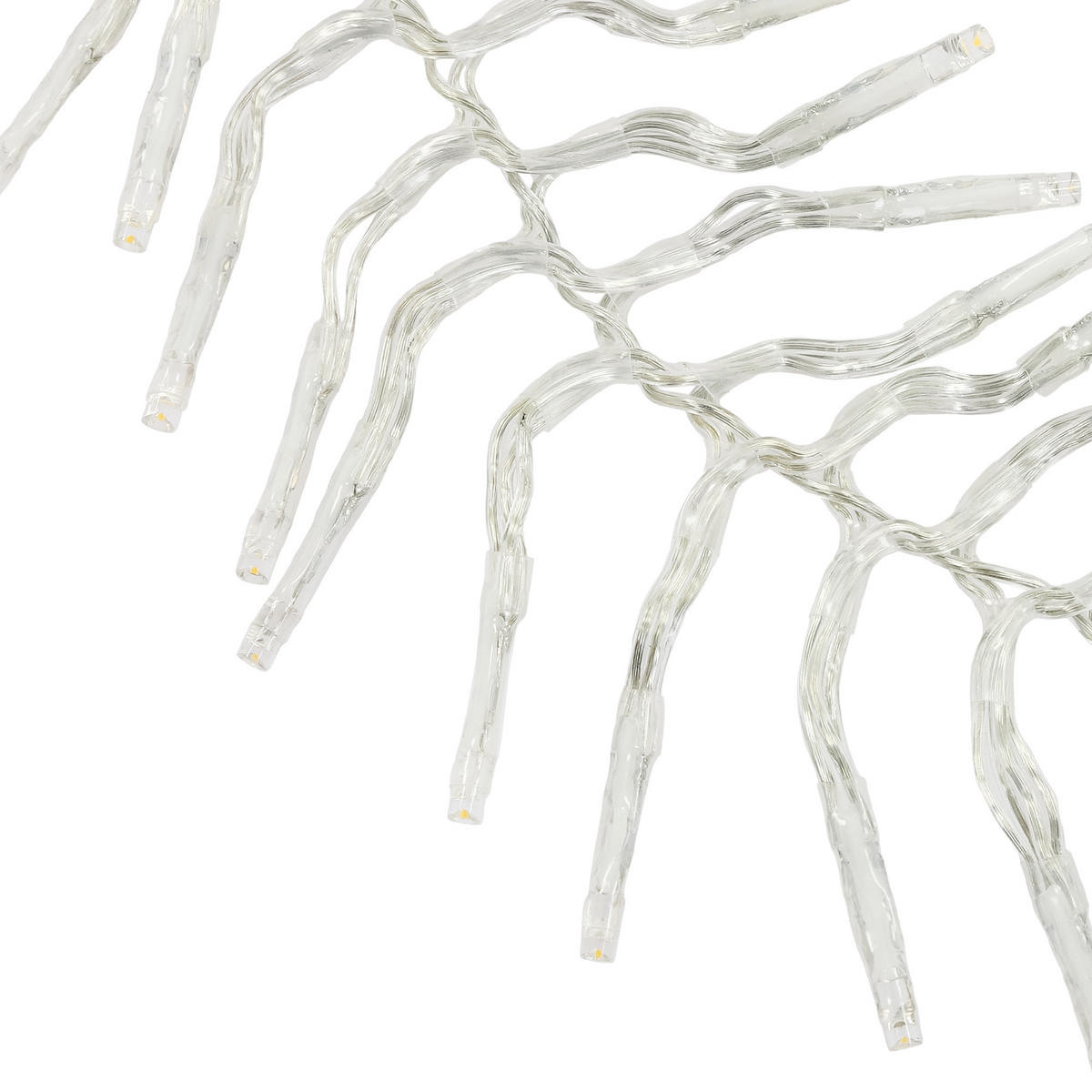 LED LICHTERKETTE 22m Warmweiß - Weiß, Kunststoff (2500cm) - ECD-Germany