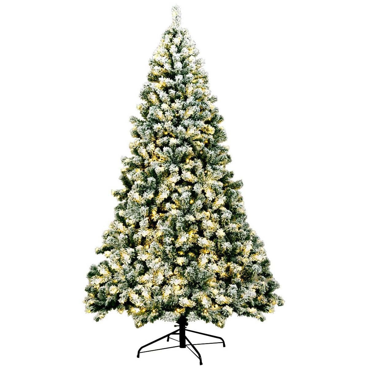 WEIHNACHTSBAUM Grün - Grün, Kunststoff (225cm) - COSTWAY
