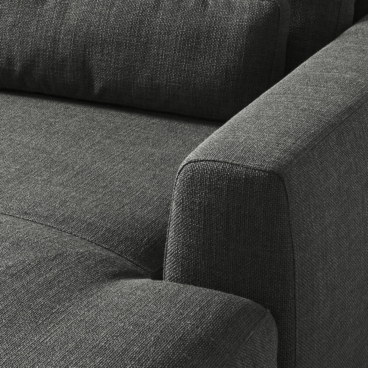 MODULLONGCHAIR - Grau, Textil (126/80/182cm) - home24