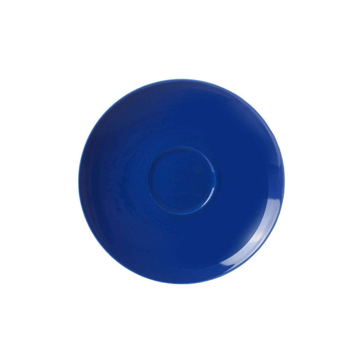 KAFFEETASSEN MIT UNTERTASSEN Doppio Indigo Blau 200 ml 6er Set - Blau, Keramik (16/8/16cm) - Ritzenhoff Breker