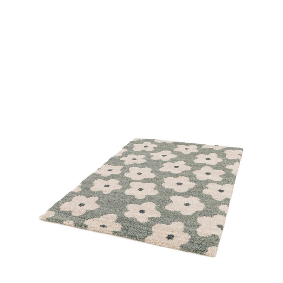 TEPPICH - Grün Grau - Grün, Kunststoff (120/170cm) - Drawer