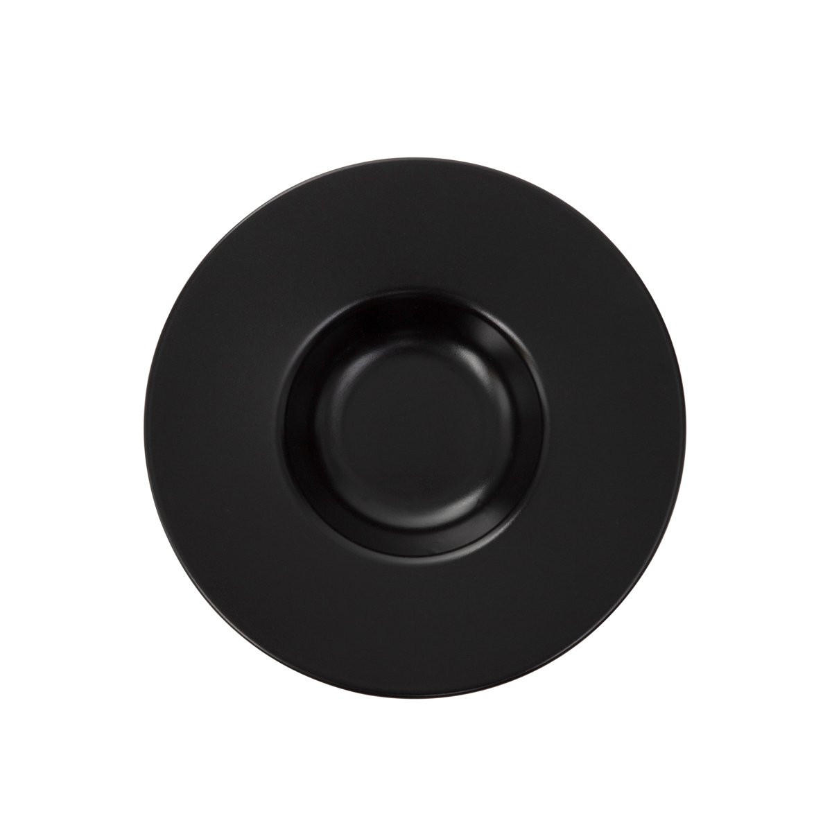 NUDELTELLER Famelio schwarz 28 cm 6er-Set - Schwarz, Keramik (28cm) - Homla