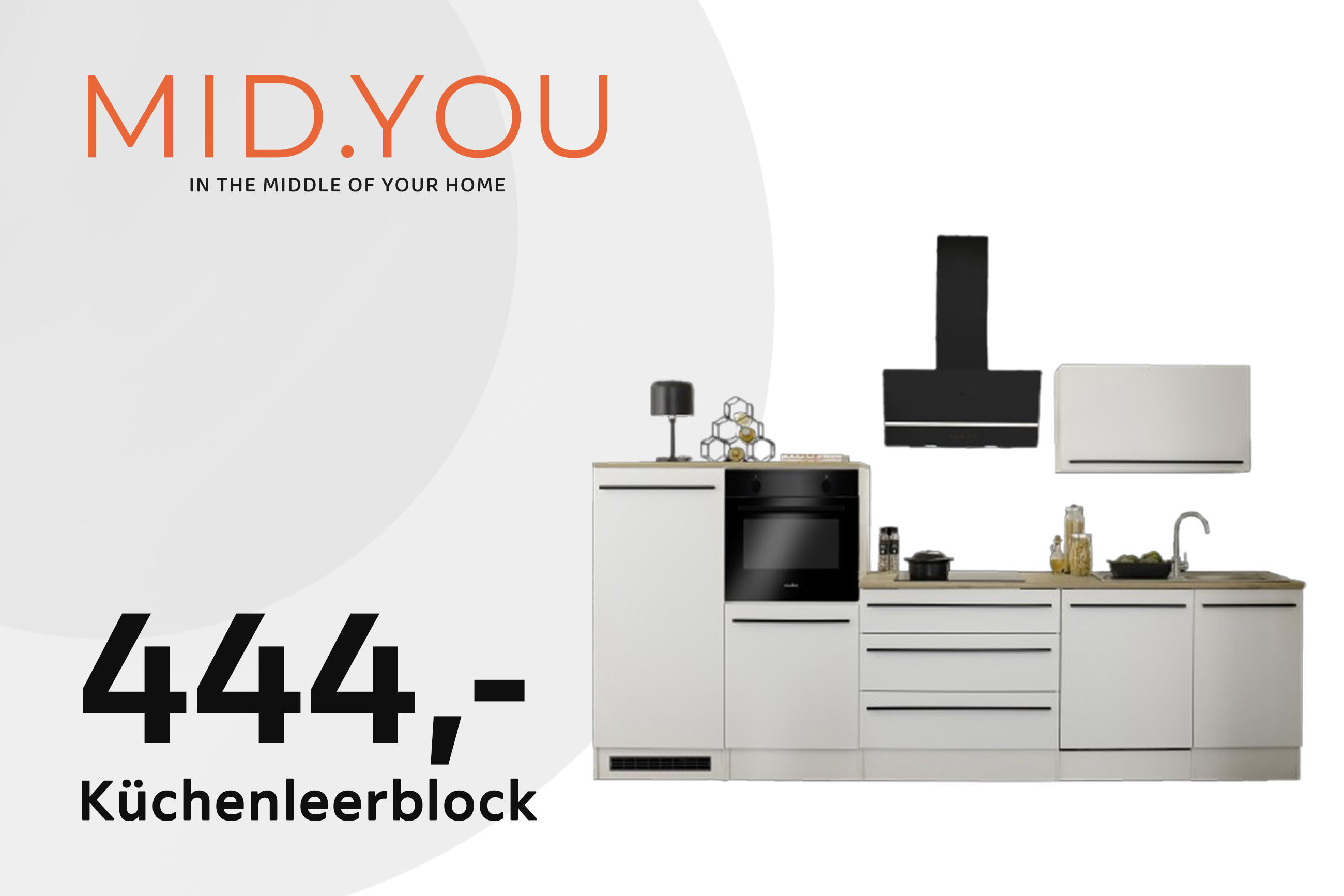 MID.YOU Kuechenleerblock 444,-