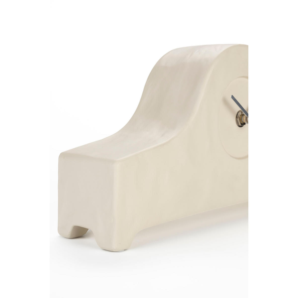 TISCHUHR Grandma Beige - Beige, Keramik (27.5/14/8cm) - Zuiver