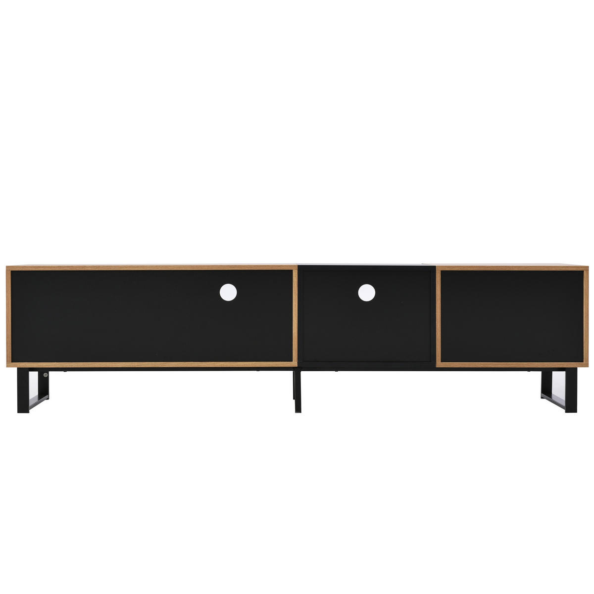 TV-SCHRANK Braun 190/38/48 cm - Braun, Holzwerkstoff (38/48/190cm) - Urban Meuble