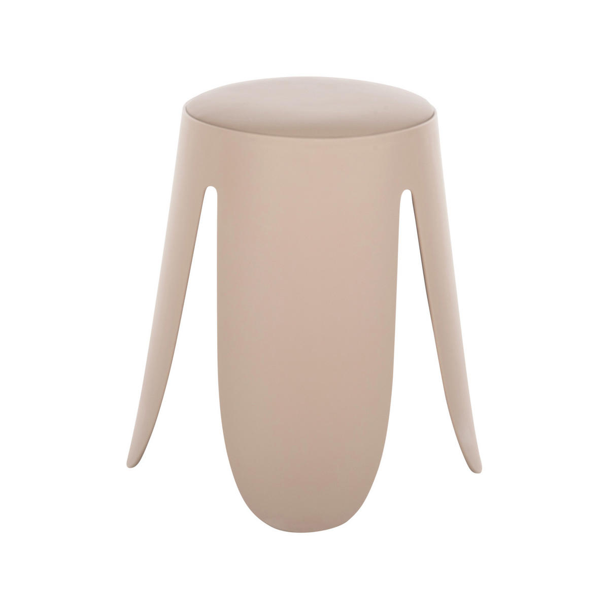 HOCKER 2-teilig Rosa - Pink/Weiß, Kunststoff (30/46/30cm) - Mobili Rebecca