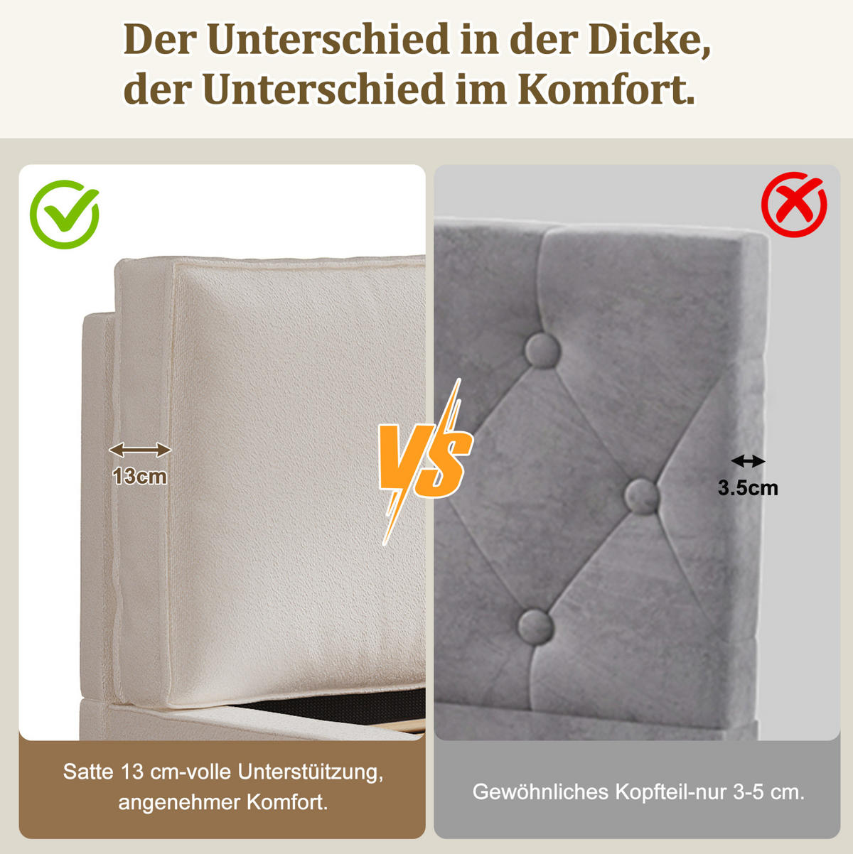 POLSTERBETT 180x200 cm in Beige mit hydraulischem Bettkasten und Lattenrost - Beige, Textil (180/200cm) - IVMEU