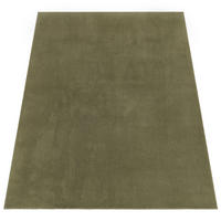KURZFLORTEPPICH 120/120 cm Cadiz 630 - Hellgrün, Textil (120/120cm) - Paco Home