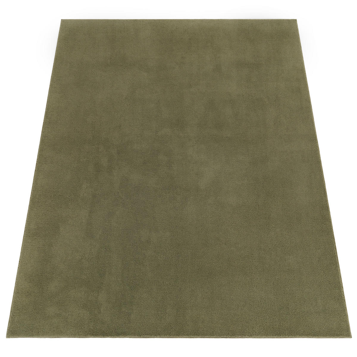KURZFLORTEPPICH 120/120 cm Cadiz 630 - Hellgrün, Textil (120/120cm) - Paco Home