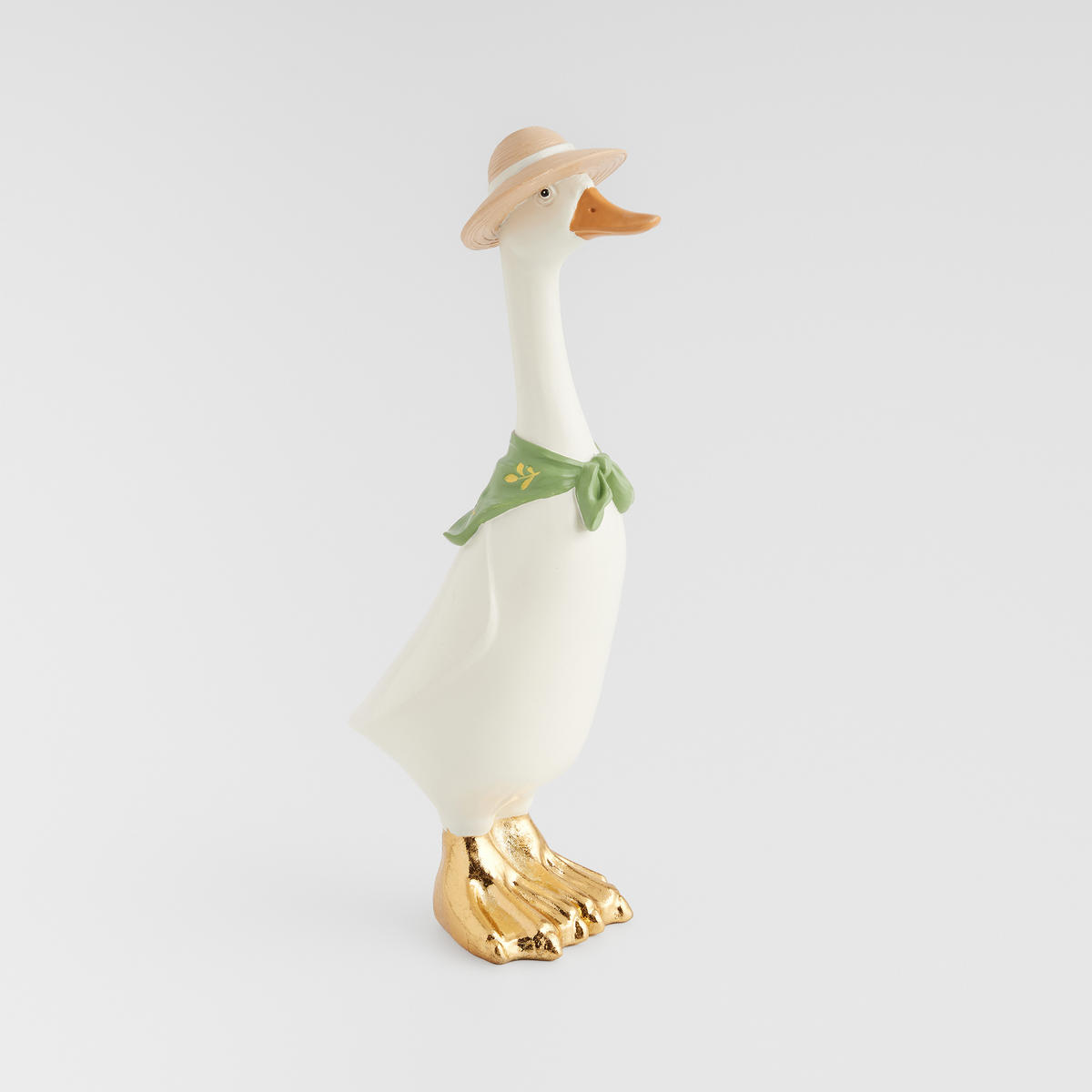 DEKOFIGUR Gees - Weiß, Kunststoff (9.5/24/8cm) - home&you