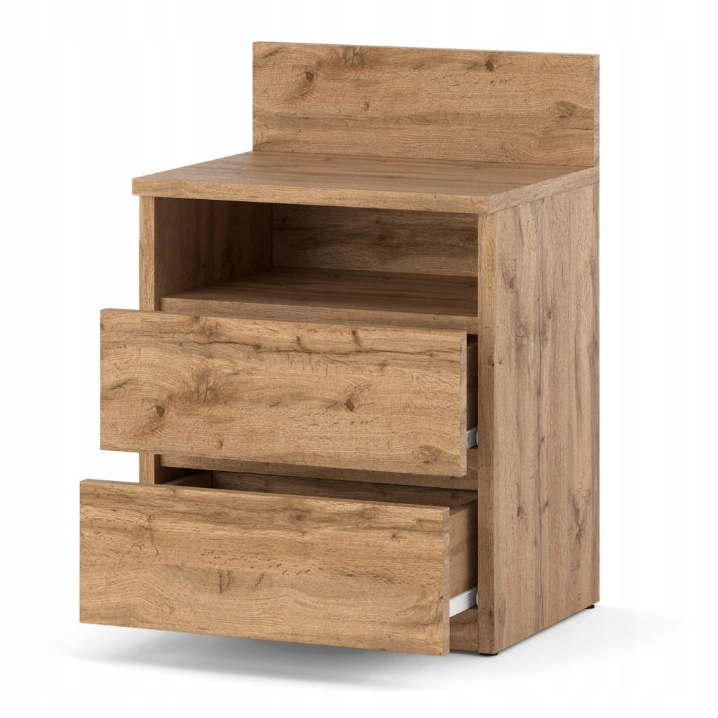 NACHTTISCH - Wotan - Eiche Wotan, Holz (40/59/32cm) - Stiv Meble