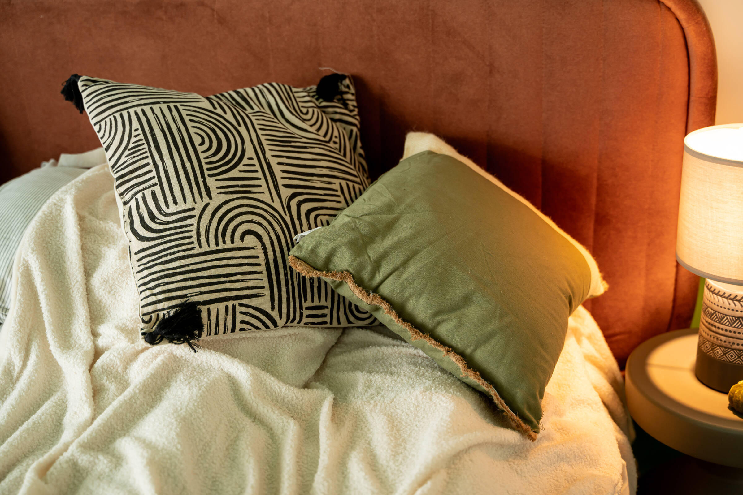 ZIERKISSEN Pandore 45/45 cm - Schwarz, Textil (45/45cm) - Douceur d´intérieur