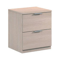 NACHTTISCH Eiche 33.5/38/45 cm - Braun, Holzwerkstoff (38/45/33.5cm) - DMORA