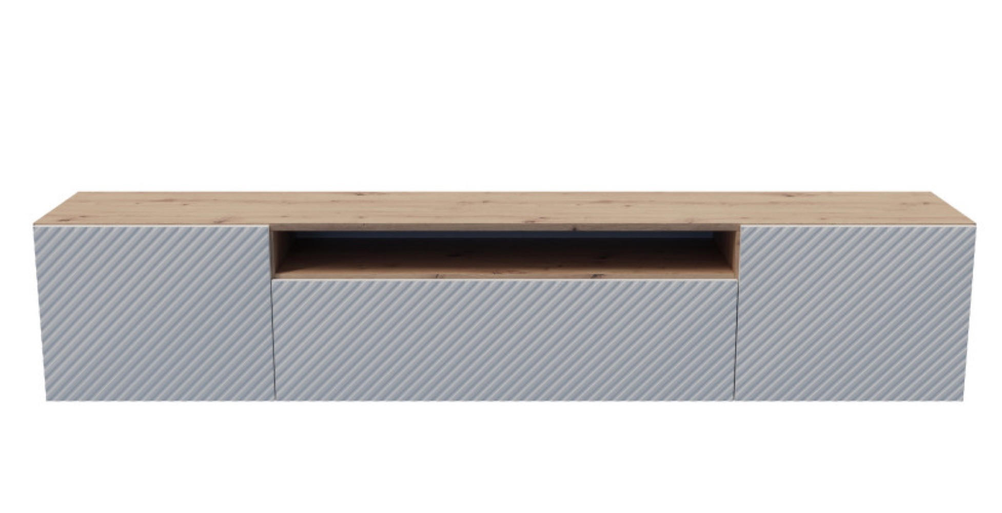 Sepro Meble Tv-Lowboard Weiß 200x40x41 cm