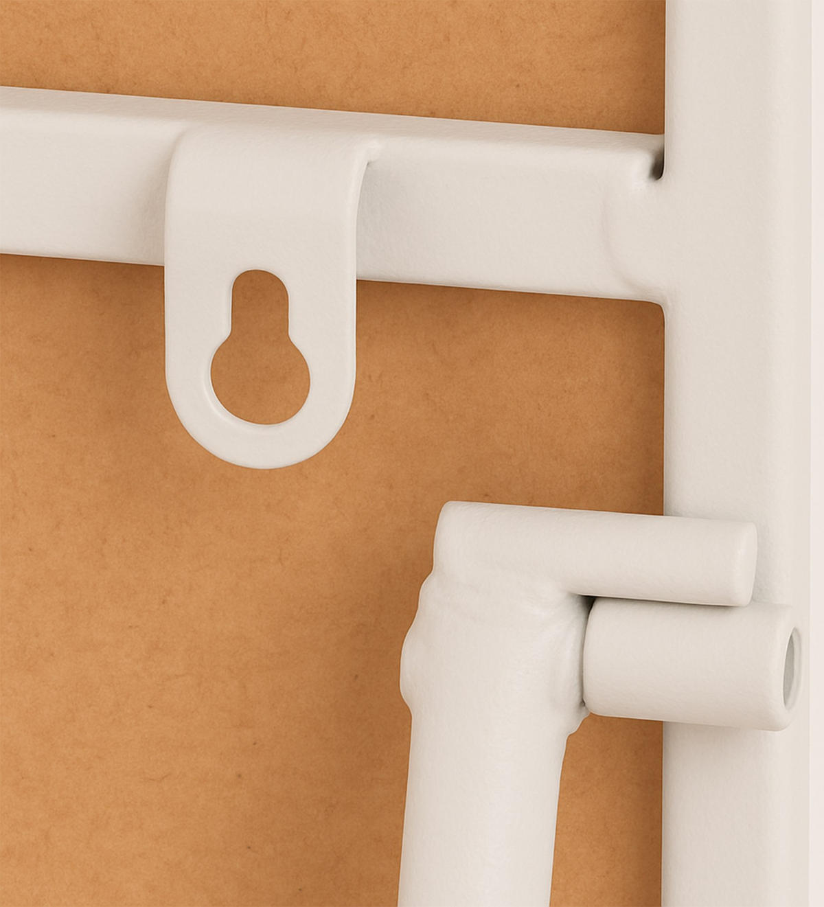 STANDSPIEGEL Malaga Glas Weiß matt Ganzkörperspiegel - Weiß, Glas (50/160/3cm) - DELUKE