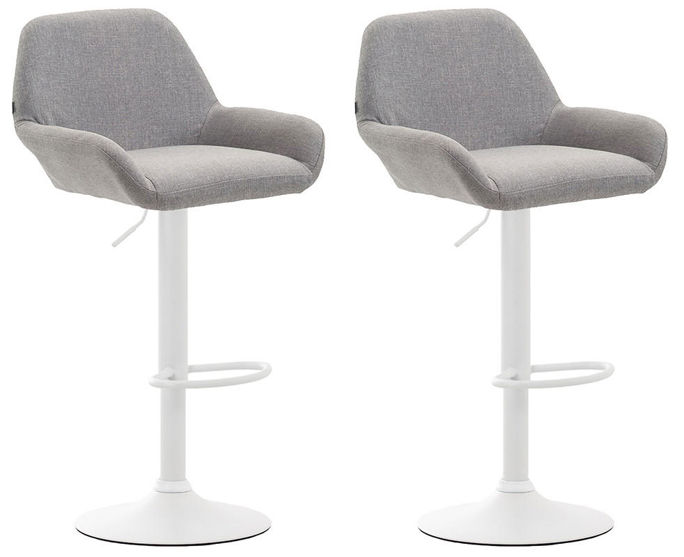 Deluke Barhocker Grau 51x89x52 cm