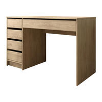 SCHREIBTISCH Ada - Naturfarben, Holzwerkstoff (55/120/76cm) - MIRJAN24