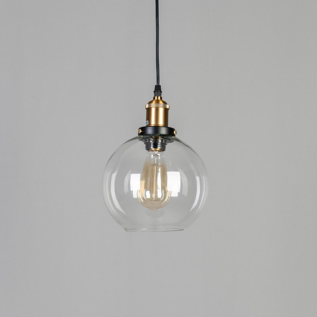 HÄNGELEUCHTE Olivia, Transparant, 29cm - Transparent, Glas (20/20/29cm) - KOSILUM