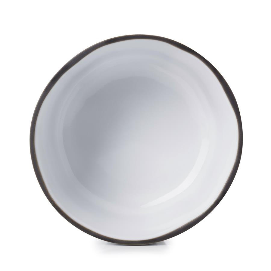 SCHÜSSEL CARACTERE 44 CL Kumuluswolke weiß - Weiß, Keramik (11cm) - Revol Porcelaine France